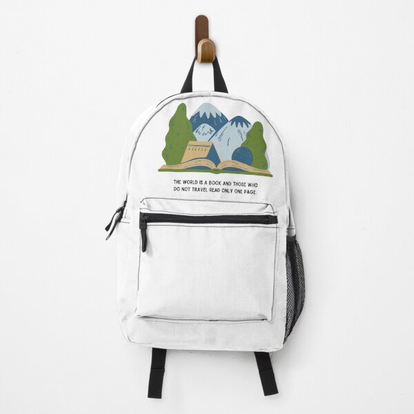 Item preview, The world is a book and those who do not travel read only one page designed and sold by ShaneinJapan.