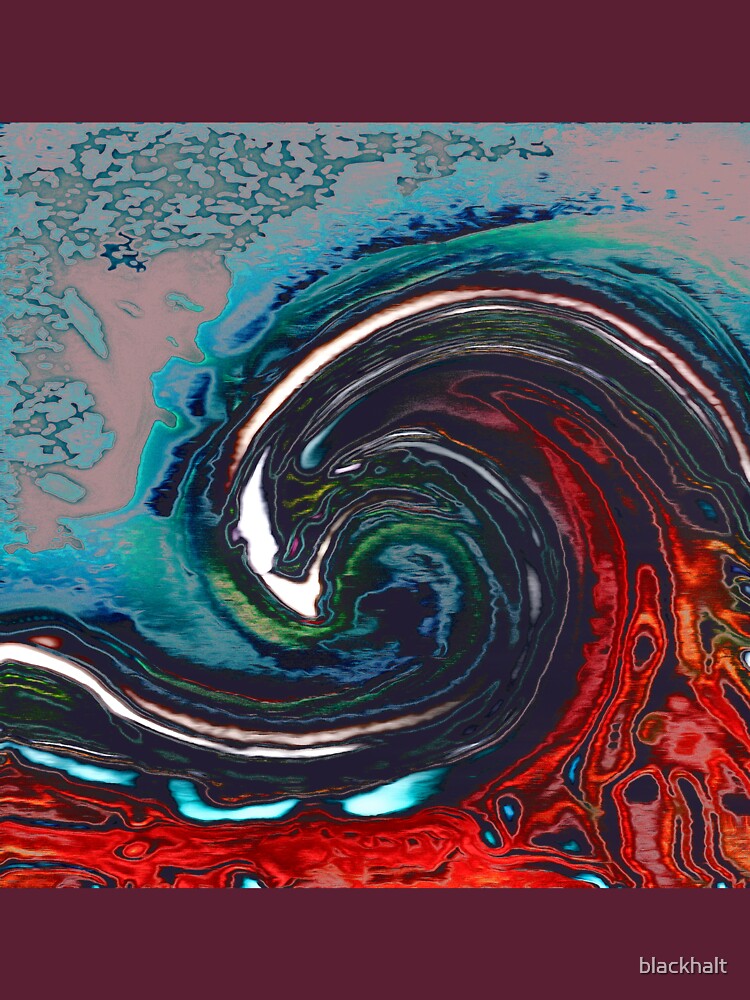 Thumbnail 7 of 7, Classic T-Shirt, Wave 9 designed and sold by blackhalt.