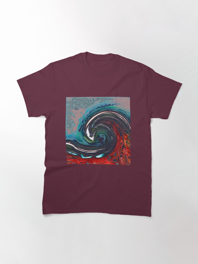 Thumbnail 2 of 7, Classic T-Shirt, Wave 9 designed and sold by blackhalt.