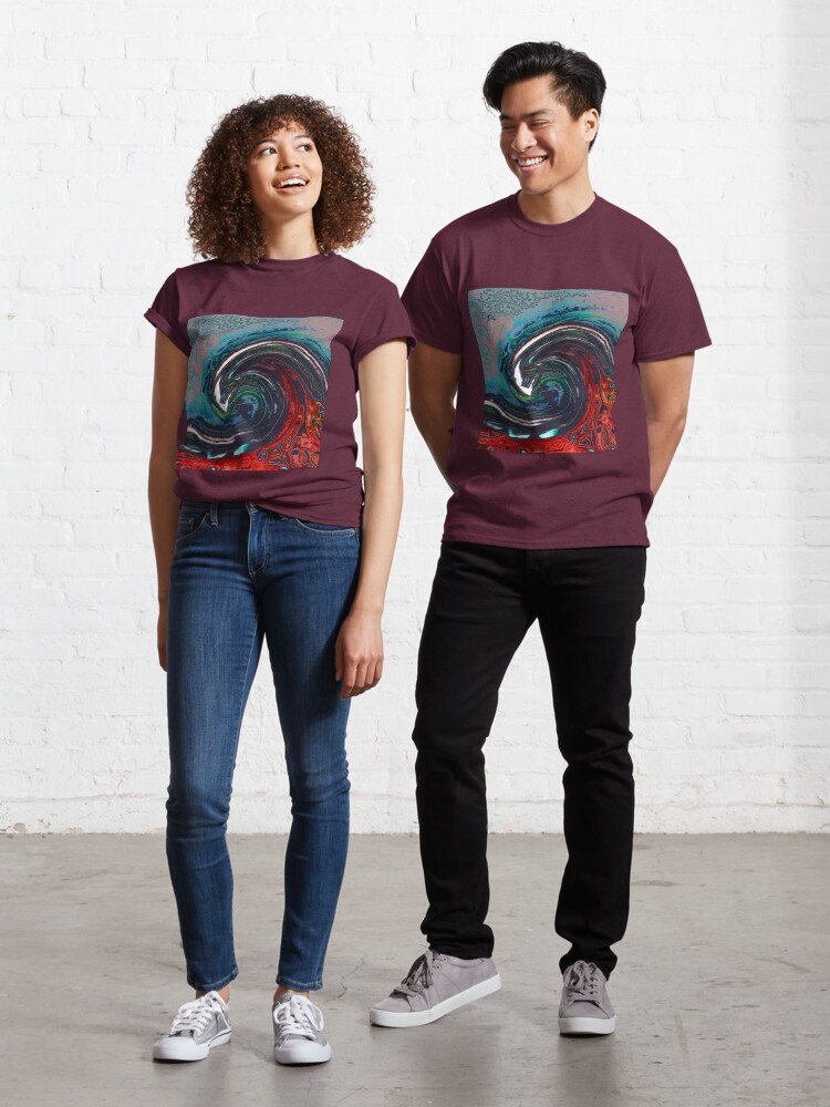 Thumbnail 1 of 7, Classic T-Shirt, Wave 9 designed and sold by blackhalt.