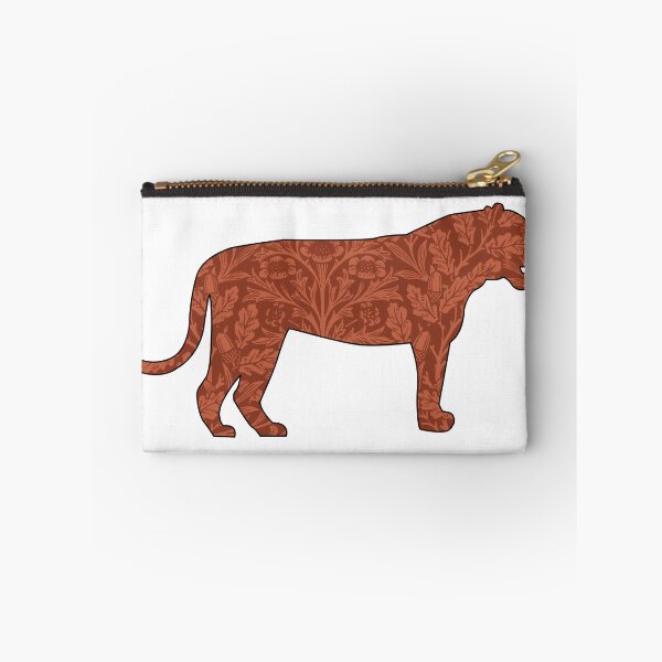 Item preview, William Morris print within silhouette of tiger designed and sold by Rhu Creations.