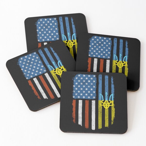 Item preview, Ukrainian American Flag Support Ukraine Stand With Ukraine  designed and sold by alenaz.