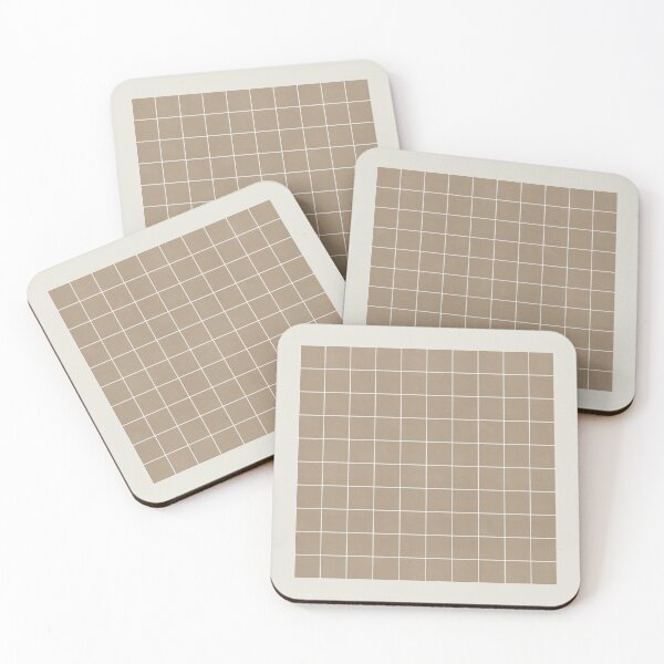Item preview, Simple Beige Check for Chic Simplicity - Design 10 designed and sold by simplydesignart.