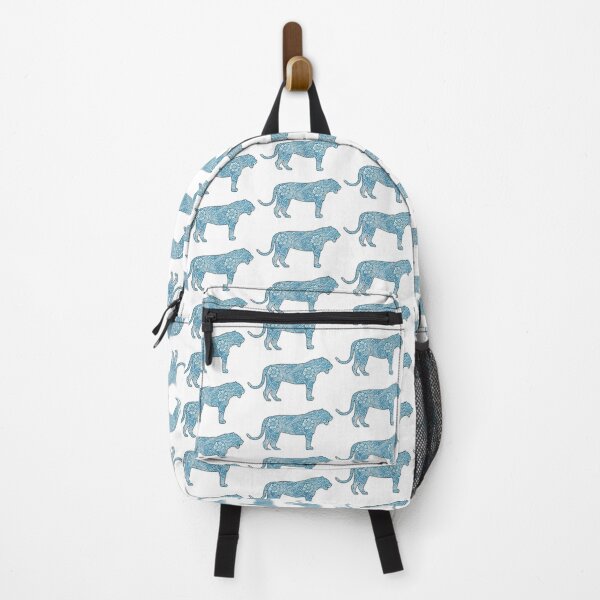 Item preview, William Morris print within silhouette of tiger designed and sold by Rhu Creations.