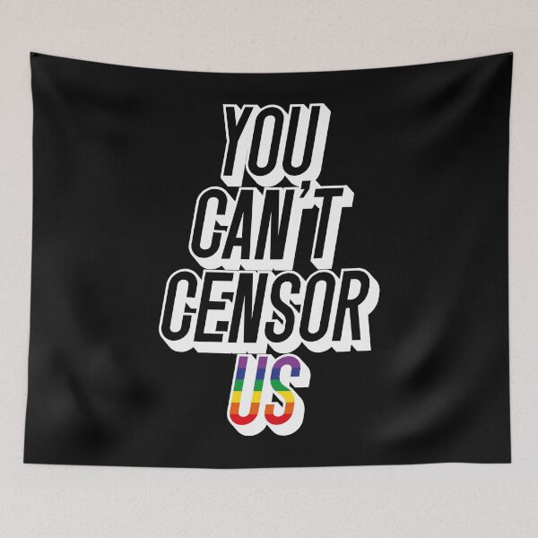 Item preview, You Can't Censor Us designed and sold by enriquepma.