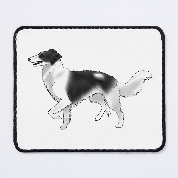 Item preview, Dog - Silken Windhound - Black and White designed and sold by Jennifer Stolzer.
