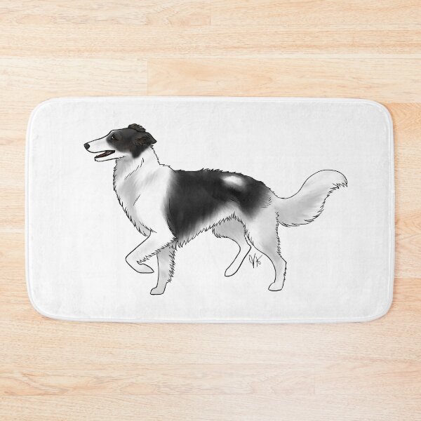 Item preview, Dog - Silken Windhound - Black and White designed and sold by Jennifer Stolzer.