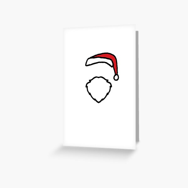 Santa Greeting Card