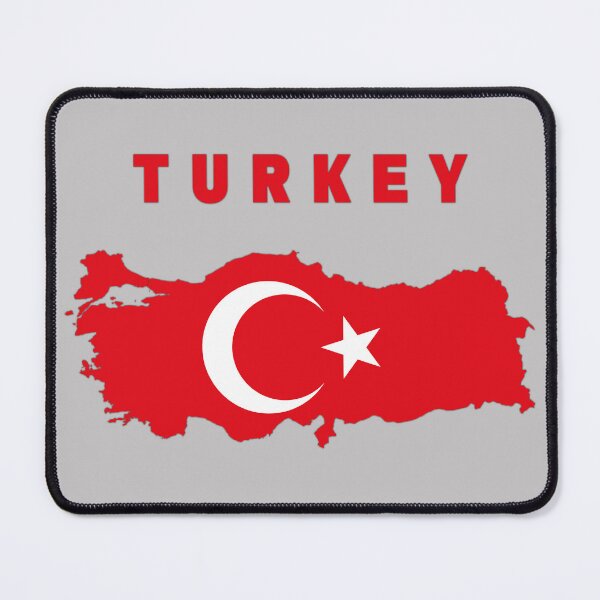 Item preview, Turkish Flag inside Map of Turkey  designed and sold by mashmosh.