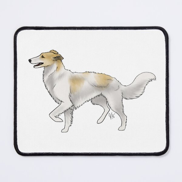 Item preview, Silken Windhound - White and Tan designed and sold by Jennifer Stolzer.