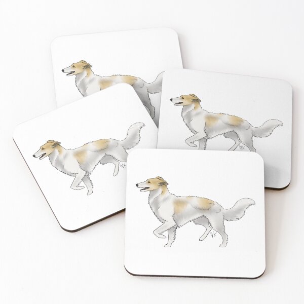 Item preview, Silken Windhound - White and Tan designed and sold by Jennifer Stolzer.