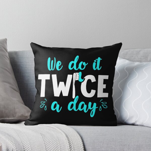 Item preview, We Do It Twice A Day Funny Dental Shirt Gift designed and sold by NevaehRey.