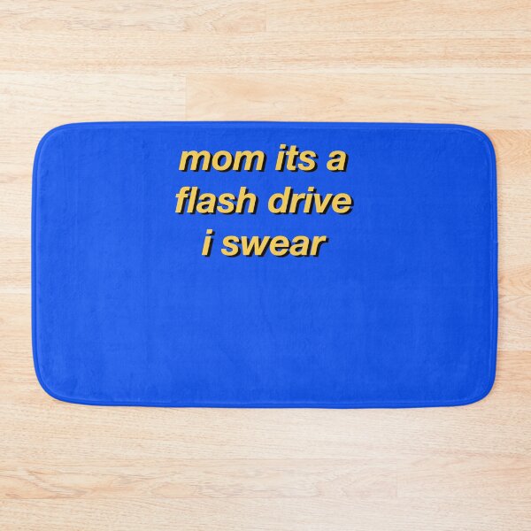 Item preview, Mom Its a Flash Drive! Sticker designed and sold by NickaRichli.