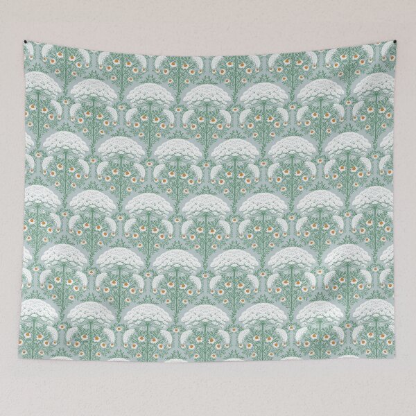 Item preview, Grass lace - on pearl grey designed and sold by Irina Ivanova.