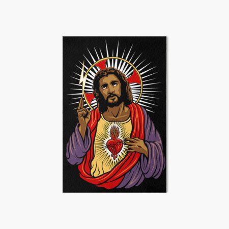 applebum A1 poster “BLACK JESUS (RED)” gbrf,4x6,f,540x540-pad,450x450