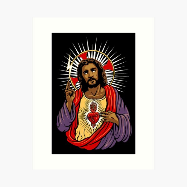 applebum A1 poster “BLACK JESUS (RED)” applebum A1 poster “BLACK JESUS (RED)”
