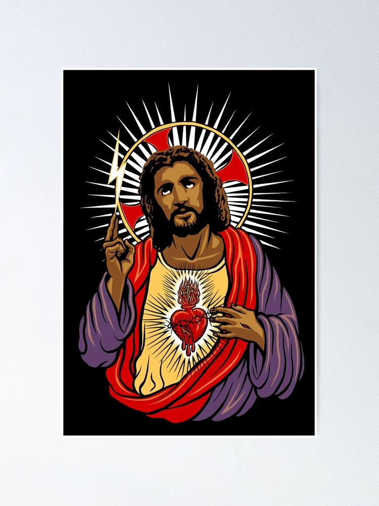 applebum A1 poster “BLACK JESUS (RED)” applebum A1 poster “BLACK JESUS (RED)” Black Jesus Poster