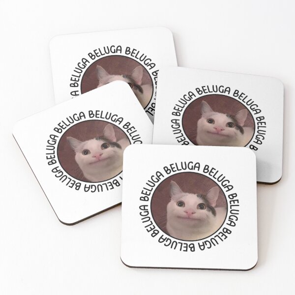 Item preview, Beluga cat discord meme   designed and sold by Liamandlore.