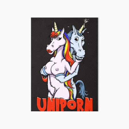 Animal Art Porn - Unicorn Porn Wall Art for Sale | Redbubble