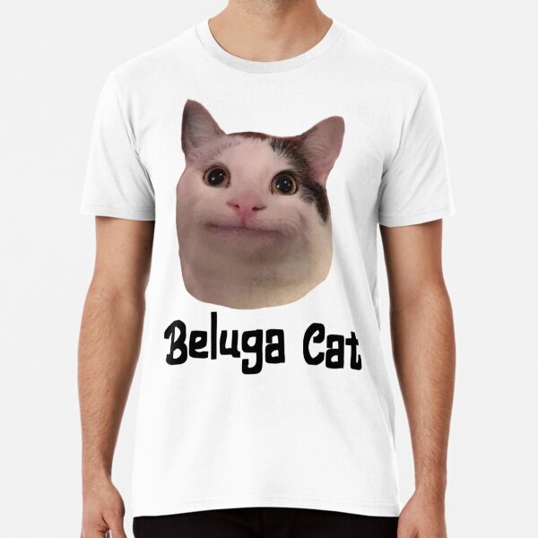 Just A Men Who Loves Beluga Cat' Men's T-Shirt