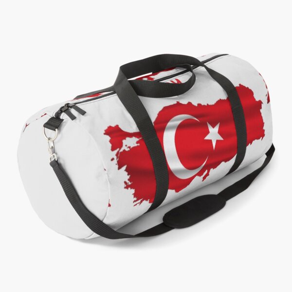 Item preview, Wavy Turkish Flag inside Map of Turkey  designed and sold by mashmosh.