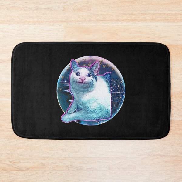 Item preview, Beluga cat on beach   designed and sold by Liamandlore.