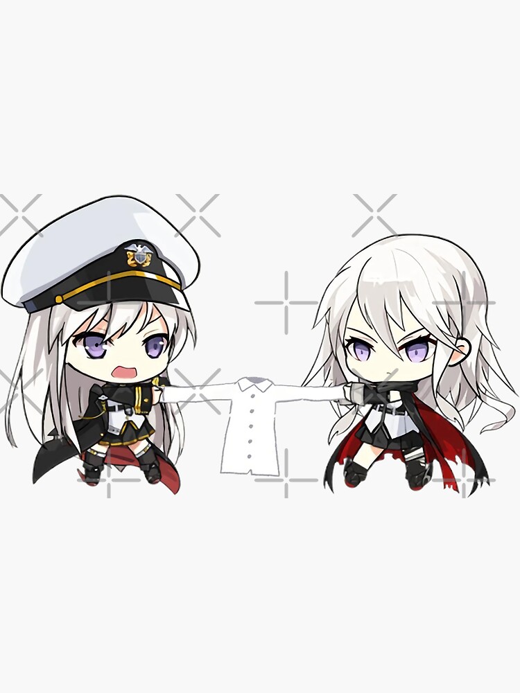 "Enterprise & code G azur lane" Sticker by Kaisho84 Redbubble