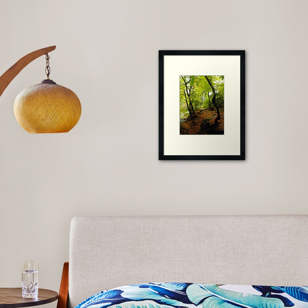 Item preview, Framed Art Print designed and sold by IOMWildFlowers.