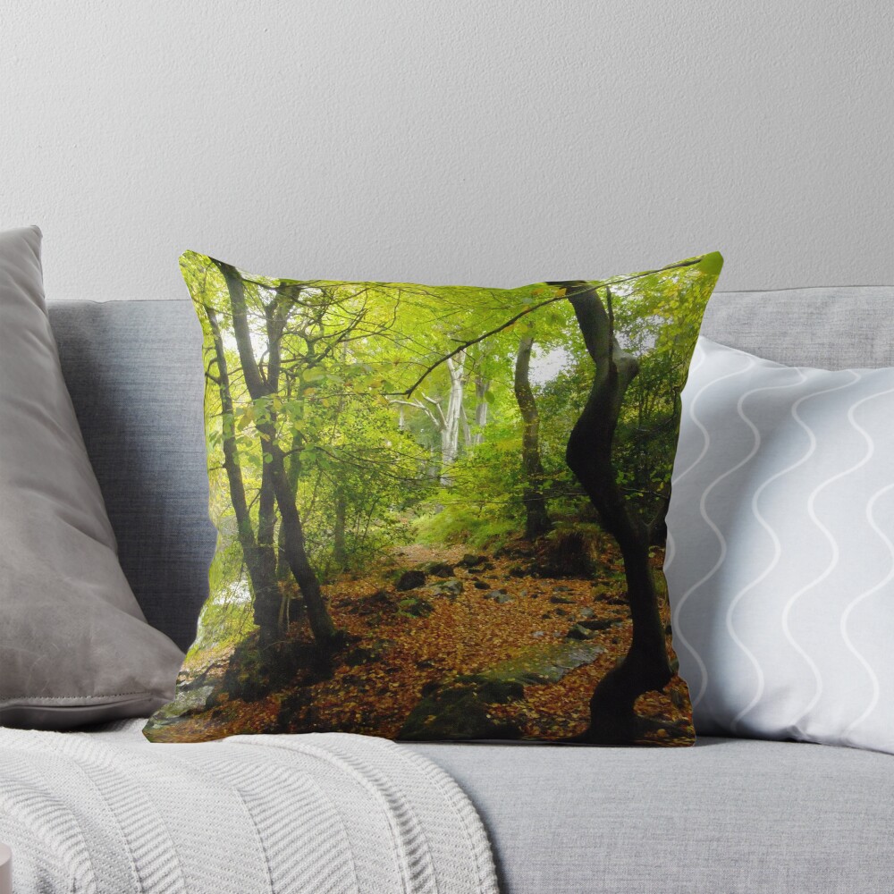 Item preview, Throw Pillow designed and sold by IOMWildFlowers.