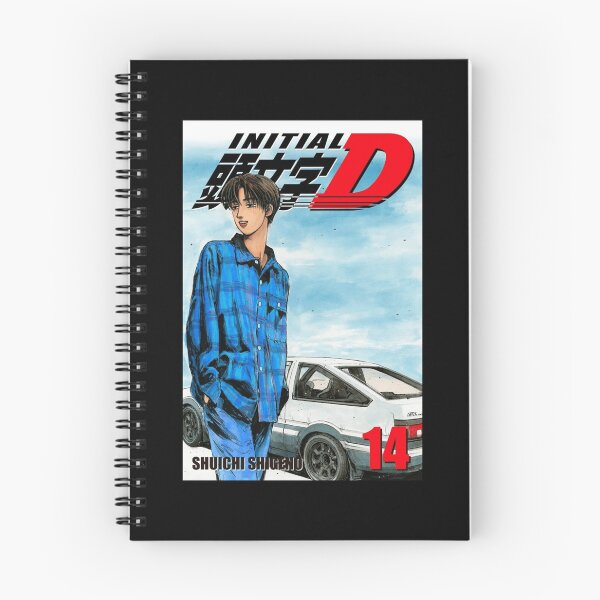 Item preview, Initial D Takumi Fujiwara Manga Cover Poster designed and sold by HeinzLange.