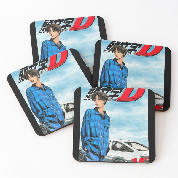 Item preview, Initial D Takumi Fujiwara Manga Cover Poster designed and sold by HeinzLange.