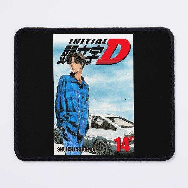 Item preview, Initial D Takumi Fujiwara Manga Cover Poster designed and sold by HeinzLange.