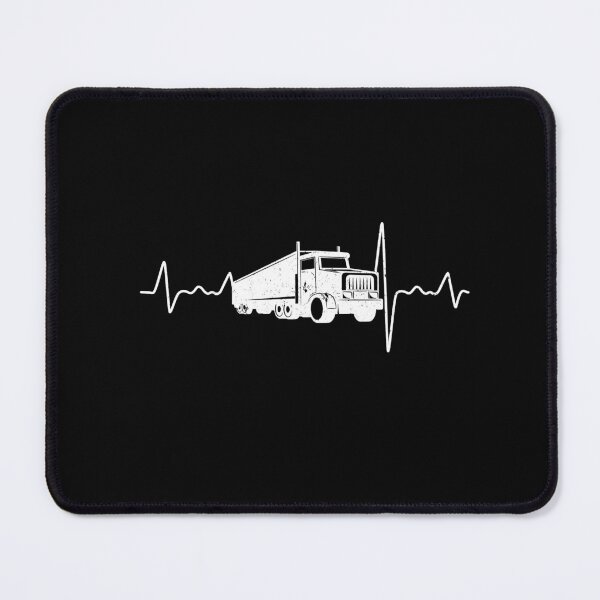 Item preview, Heartbeat Trucker Gift for cool Truck Driver  designed and sold by marceluslaquana.