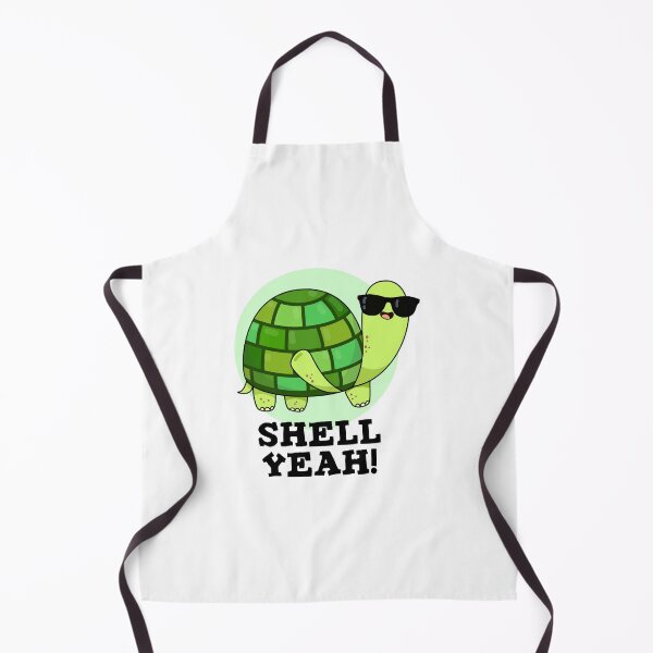 Item preview, Shell Yeah Funny Tortoise Puns designed and sold by punnybone.