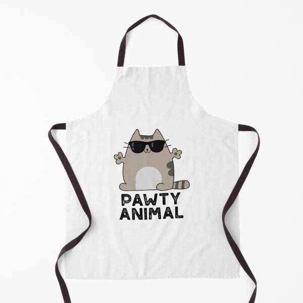 Item preview, Pawty Animal Funny Party Cat Puns designed and sold by punnybone.
