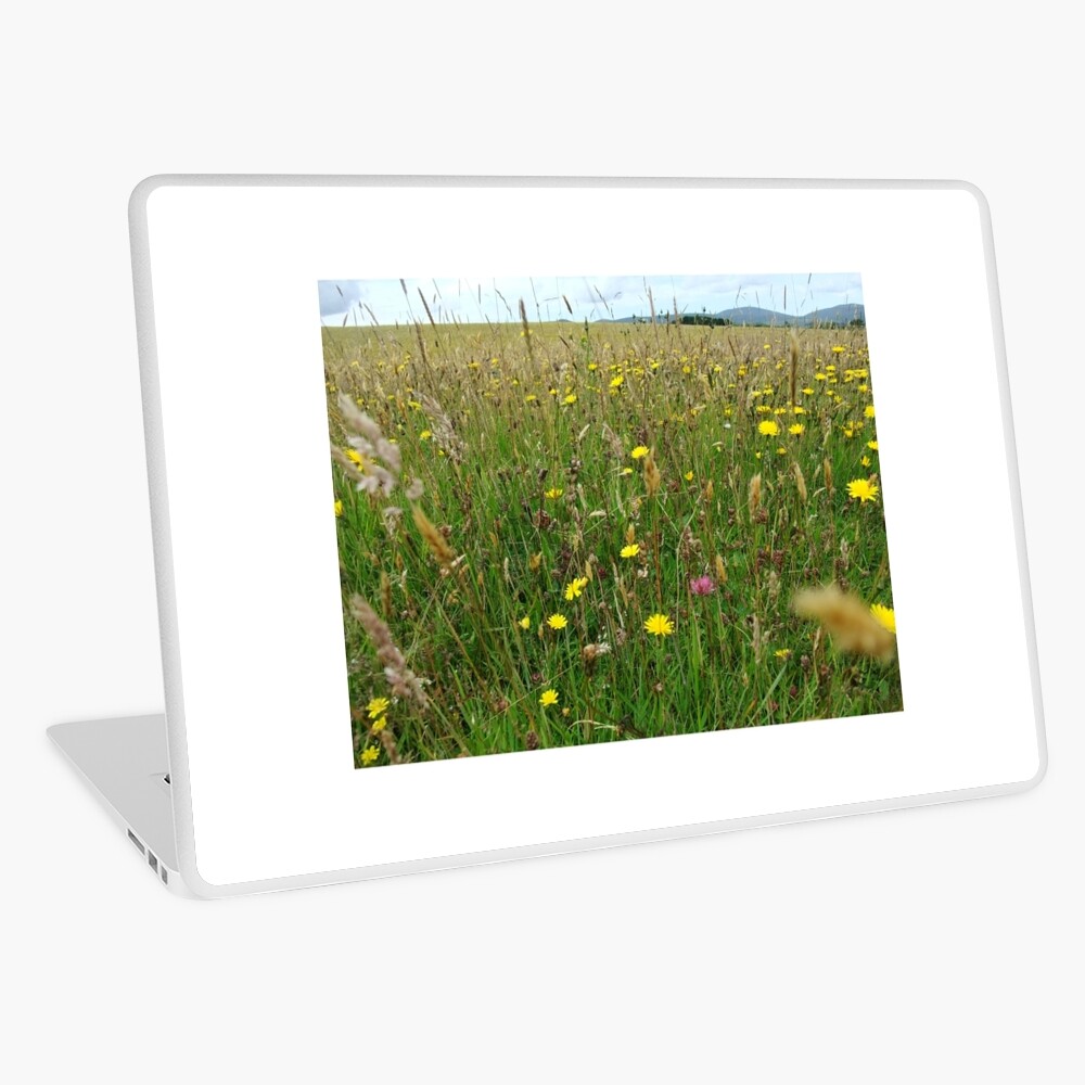 Item preview, Laptop Skin designed and sold by IOMWildFlowers.