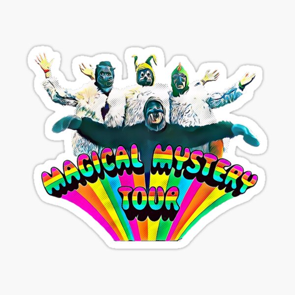 Magical Mystery Tour – Albumcover – farbig Sticker