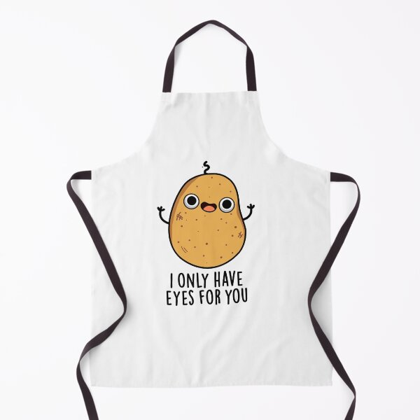 Item preview, I Only Have Eyes For You Funny Potato Puns designed and sold by punnybone.