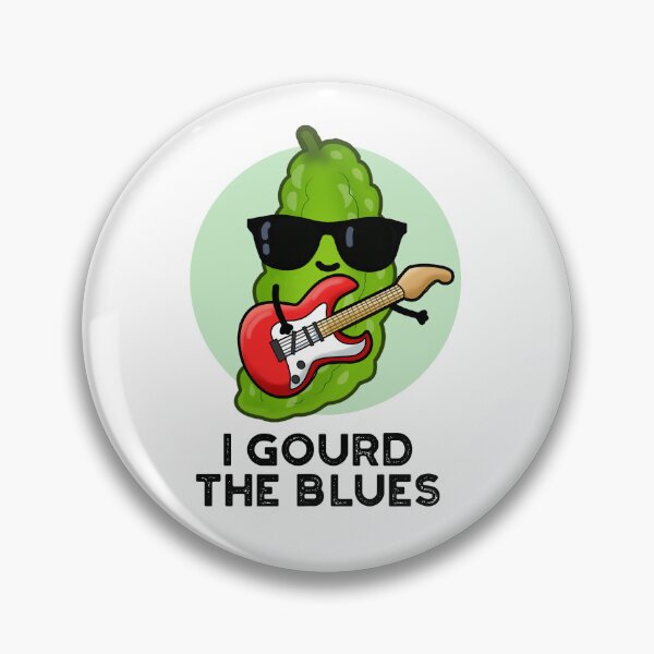Item preview, I Gourd The Blues Funny Veggie Puns  designed and sold by punnybone.