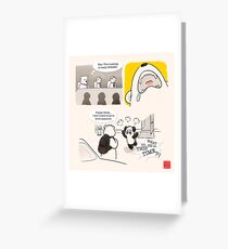 Flouncy Bear 2 Greeting Card