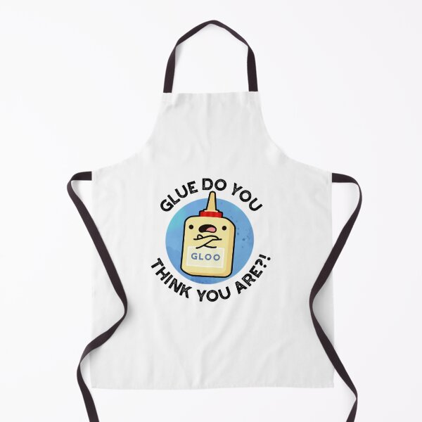 Item preview, Glue Do You Think You Are Funny Glue Puns  designed and sold by punnybone.