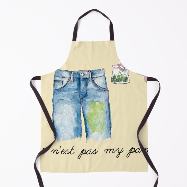 Aperçu de l'œuvre Ce n'est pas mon pantalon. créée et vendue par OnlyCops.