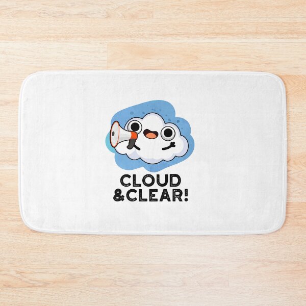 Item preview, Cloud And Clear Funny Weather Puns  designed and sold by punnybone.