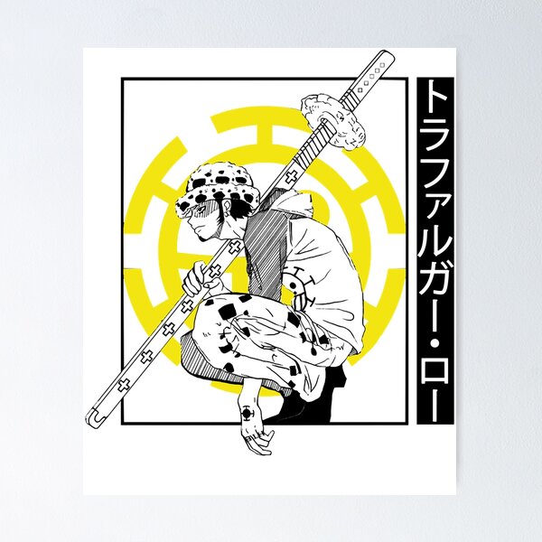 Artikel-Vorschau von Tolles Modell, inspiriertes Fanart von Trafalgar Law, großartig für Filmfans, designt und verkauft von Hansen1990.