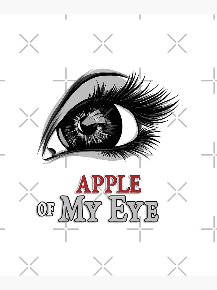 Pack] Gorgeous Apple of My Eye Stickers, Beautiful Eyelash Art Sticker  for Sale by ⭐Amazing Arts Designs⭐