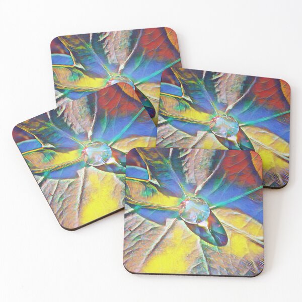 Item preview, Water Drop On Leaf Abstract Contemporary Design designed and sold by Heathermarie321.