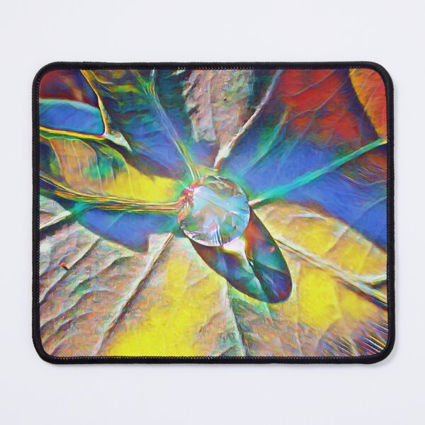 Item preview, Water Drop On Leaf Abstract Contemporary Design designed and sold by Heathermarie321.