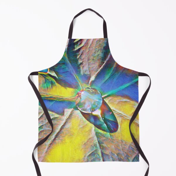 Artikelvorschau, Wassertropfen Auf Blatt Abstraktem Zeitgenössischem Design entworfen und verkauft von Heathermarie321.