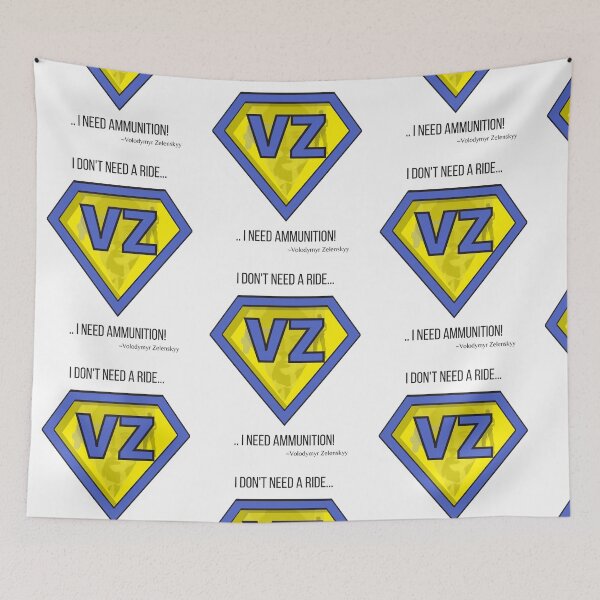 Item preview, I Don't Need a Ride I Need Ammunition!~Volodymyr Zelenskyy Pres. of Ukraine designed and sold by ForscarlettPub.
