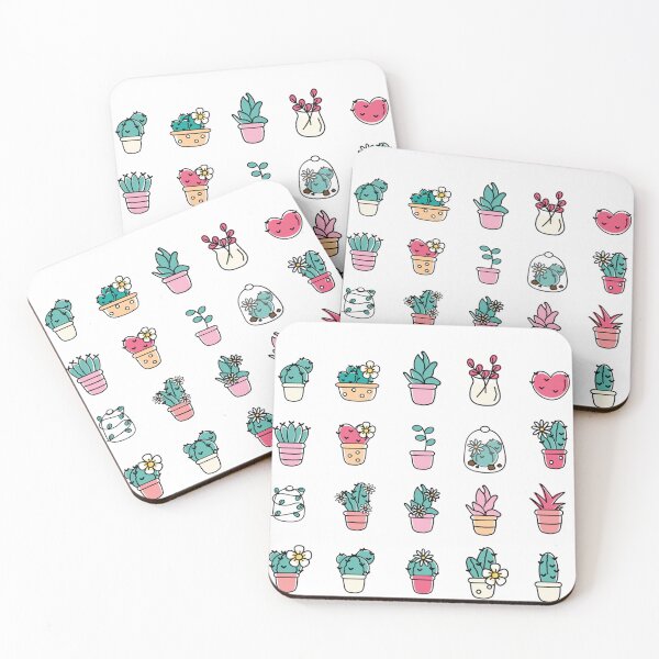 Item preview, succulent sticker pack designed and sold by ninafromtwitter.